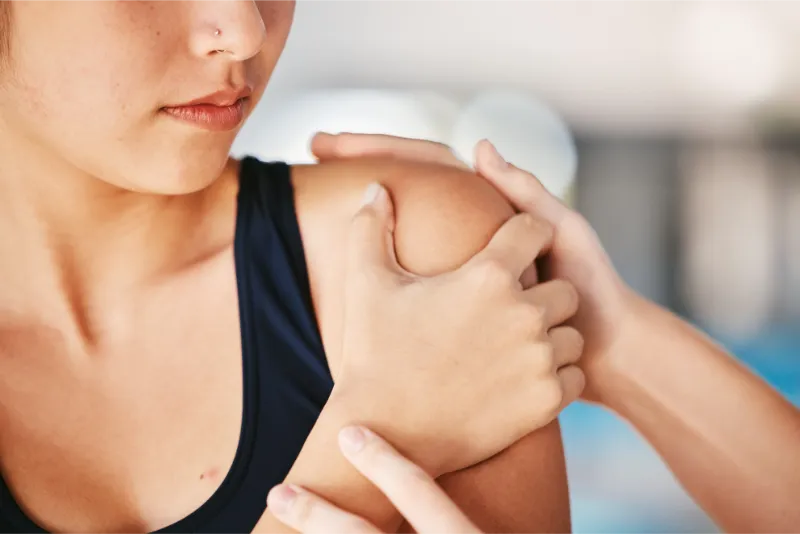 woman shoulder pain or girl swimmer with injury a 2023 11 27 05 03 49 utc 1